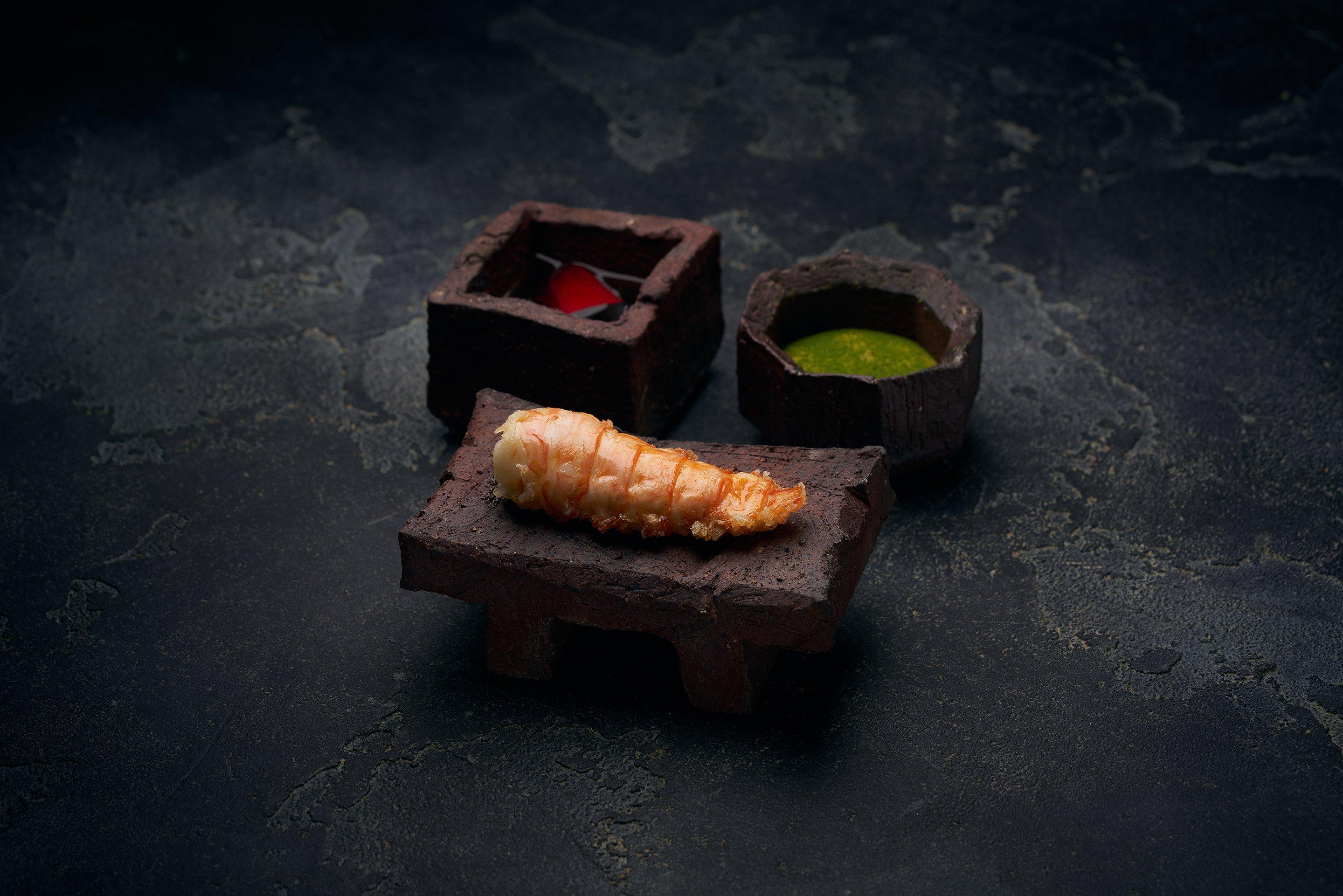 FZN_langoustine, koshihikari rice & ginger